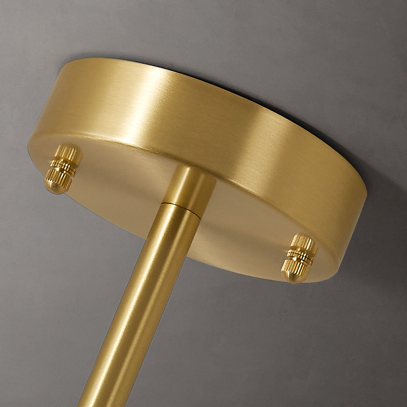 Postmoderne Insel Light Multi-Head-Anhänger Licht mit Glasschatten für Esstisch