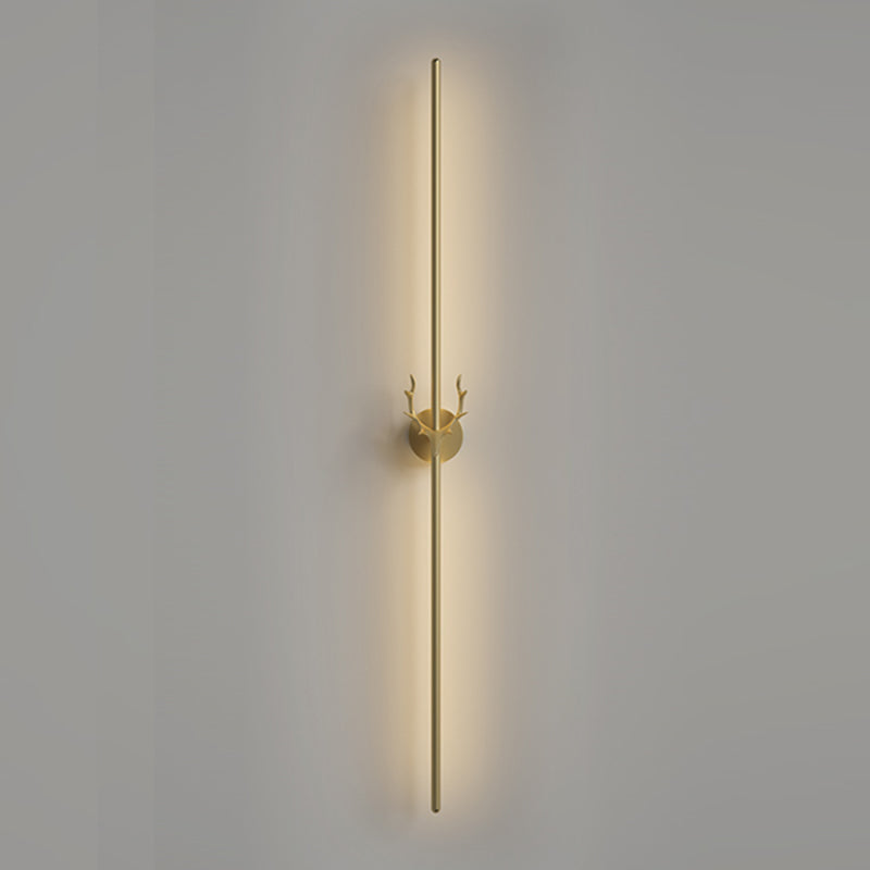 Lumière murale en métal de style moderne Minimaliste de bande LED LED GALCE LEUR POUR LA CHAMBRE