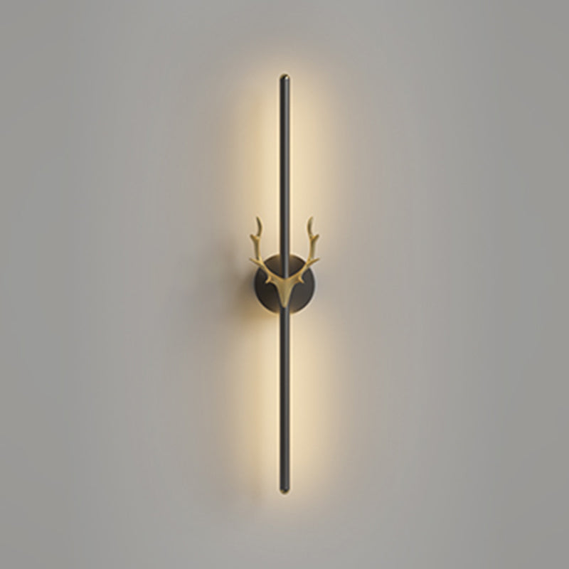 Lumière murale en métal de style moderne Minimaliste de bande LED LED GALCE LEUR POUR LA CHAMBRE