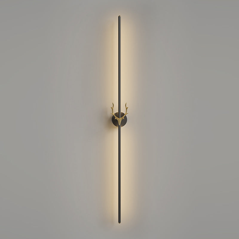 Lumière murale en métal de style moderne Minimaliste de bande LED LED GALCE LEUR POUR LA CHAMBRE