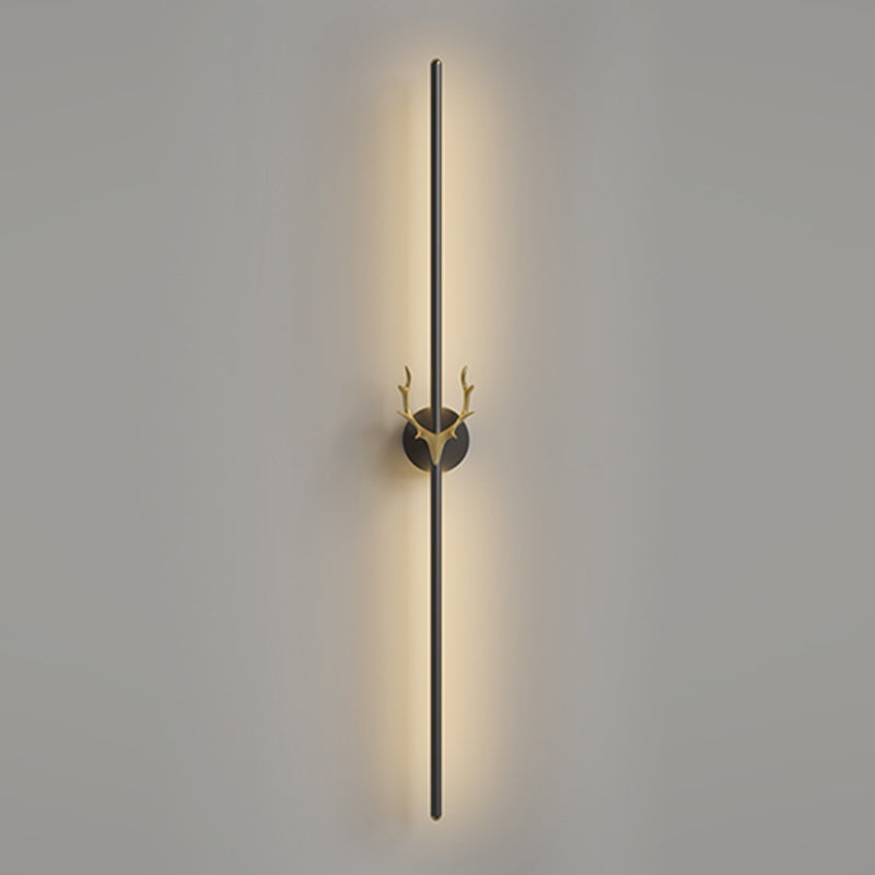 Lumière murale en métal de style moderne Minimaliste de bande LED LED GALCE LEUR POUR LA CHAMBRE