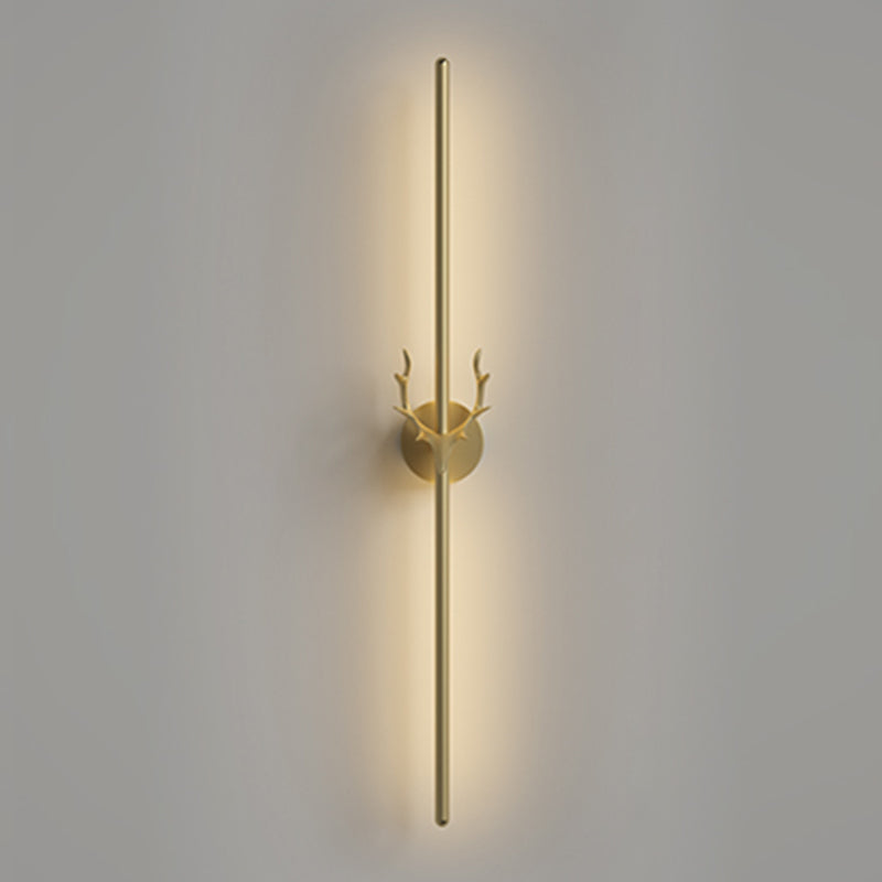 Lumière murale en métal de style moderne Minimaliste de bande LED LED GALCE LEUR POUR LA CHAMBRE