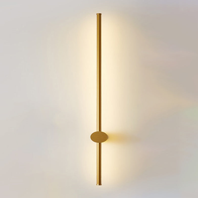 Moup de montant à bande longue lumière simple, application murale de surface LED simple pour le couloir