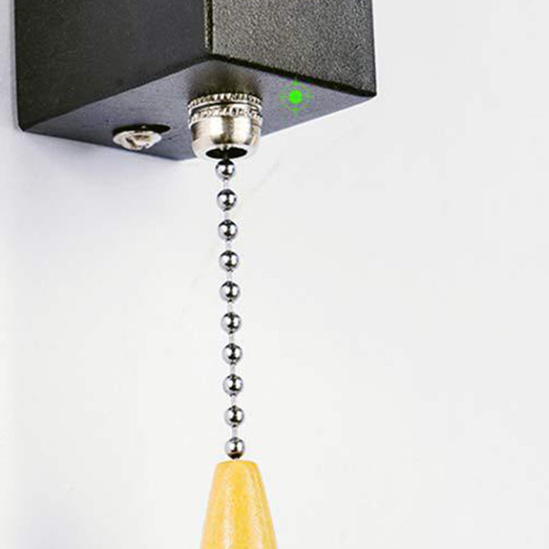 Moderne metallrotbare Wandleuchte geometrische 11 -Zoll -Wandleuchten mit Schalter