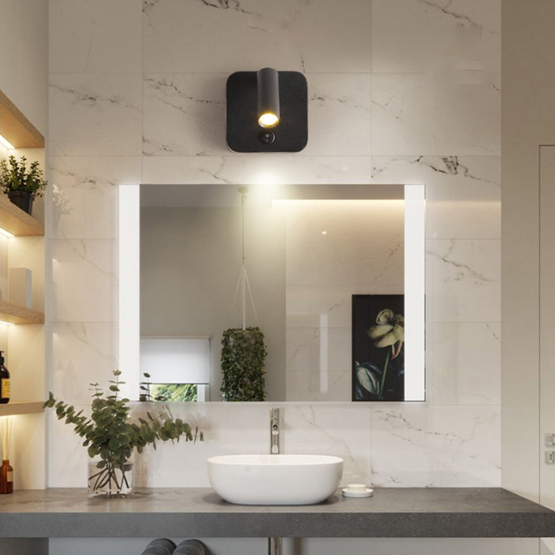 Luminaire d'applique LED Simplicité Litoire de lecture du mur métallique pour chambre à coucher