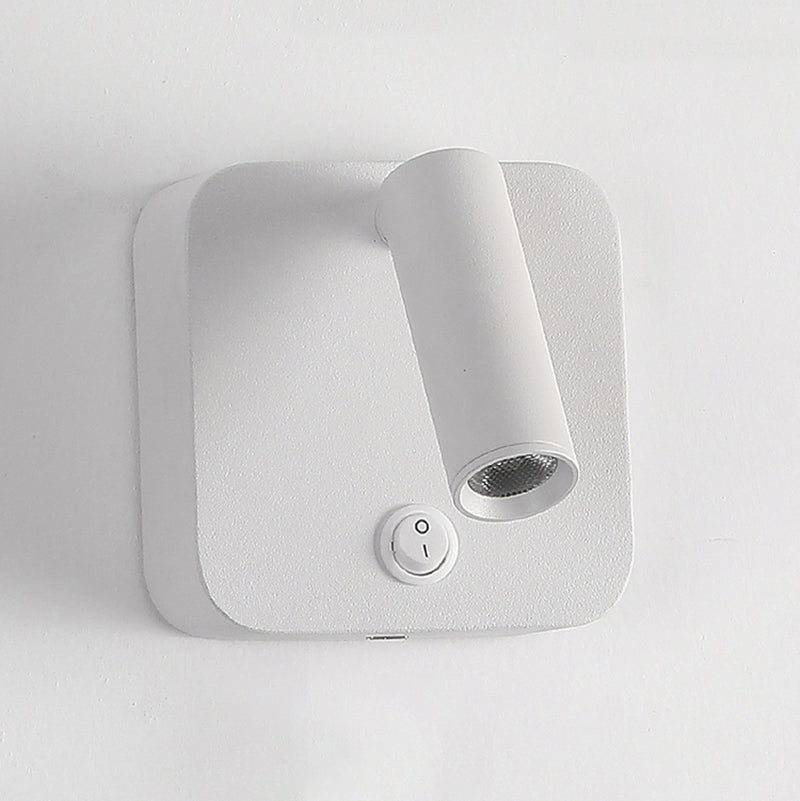 Luminaire d'applique LED Simplicité Litoire de lecture du mur métallique pour chambre à coucher