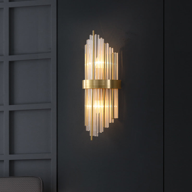 Lampada montata in metallo a parete in metallo postmoderno per soggiorno per soggiorno