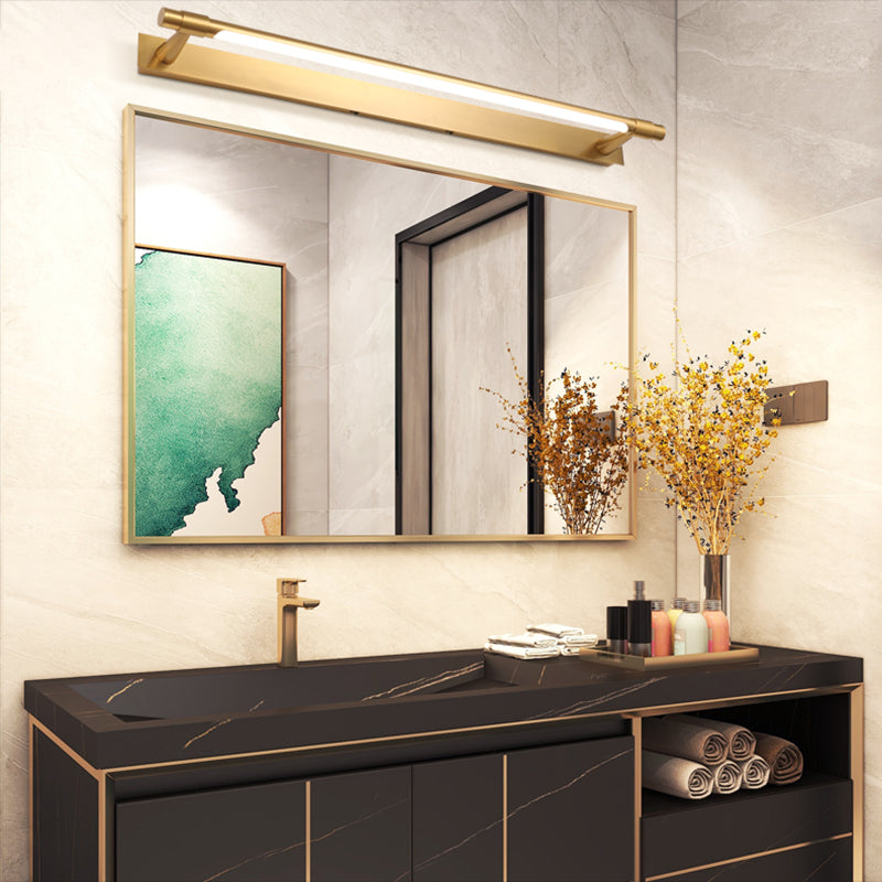 LED Strip Shape Vanity Light Fixtures Traditional Mirror Front Lighting for Bathroom
