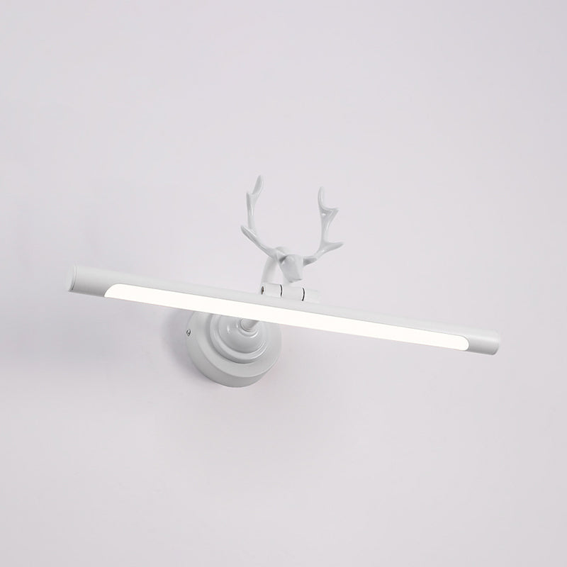 Linear Vanity Lighting Minimalist Metal LED Wall Mounted Lights for Bathroom