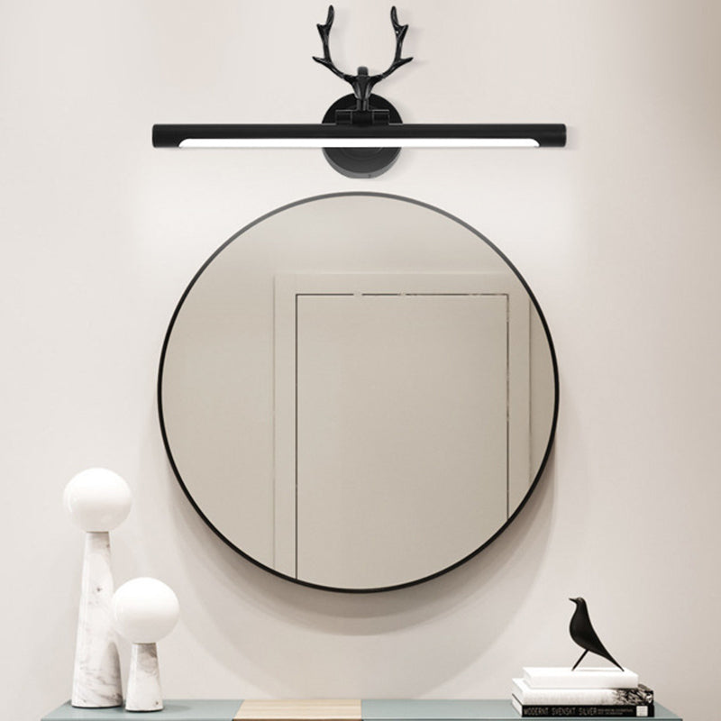 Linear Vanity Lighting Minimalist Metal LED Wall Mounted Lights for Bathroom