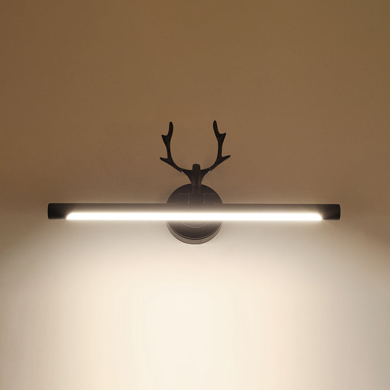 Linear Vanity Lighting Minimalist Metal LED Wall Mounted Lights for Bathroom