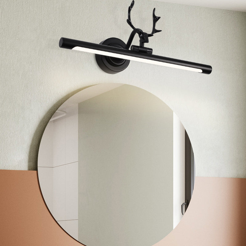 Linear Vanity Lighting Minimalist Metal LED Wall Mounted Lights for Bathroom
