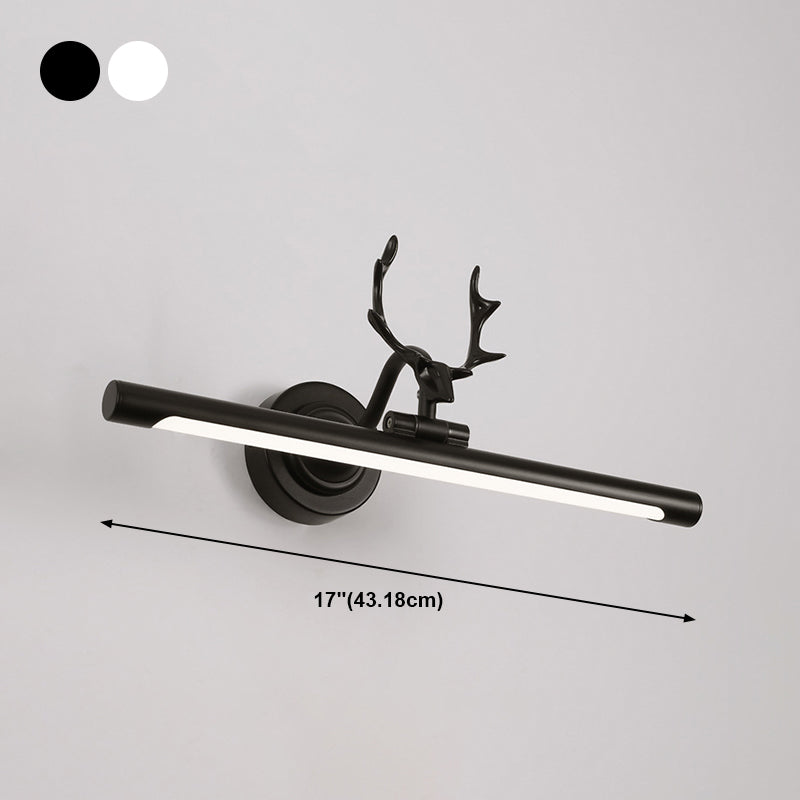 Linear Vanity Lighting Minimalist Metal LED Wall Mounted Lights for Bathroom