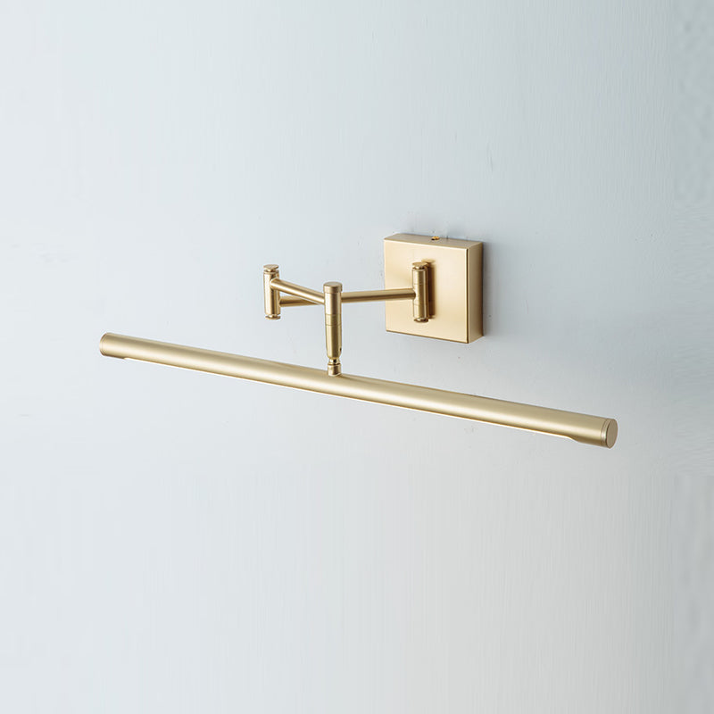 Postmodern Metal Vanity Light Led Strip Adjustable Mirror Front Lighting Fixture