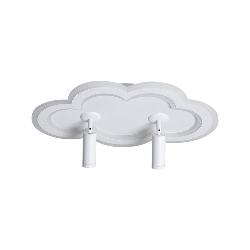 Cloud Shape Ceiling Mount Light Fixture Nordic LED Metal Flush Mount Ceiling Lamps