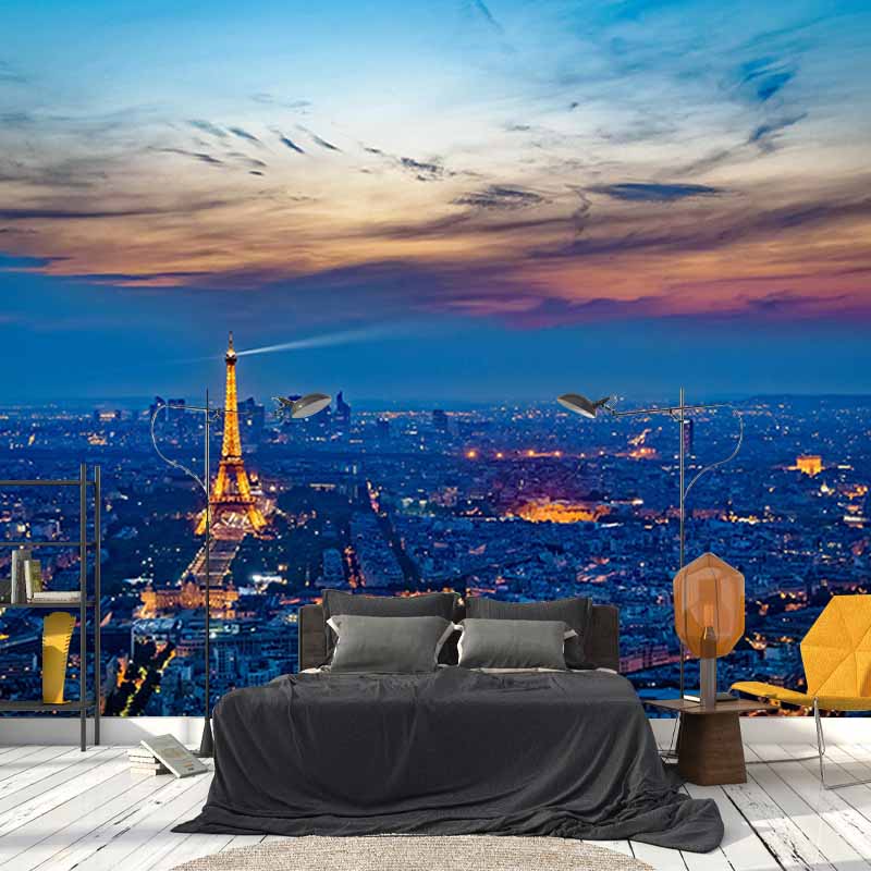 Photography Stain Resistant Mural Wallpaper Urban Landscape Living Room Wall Mural