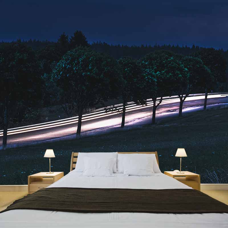 Mural Wallpaper Urban Transportation Photography Decorative Bedroom Wall Mural