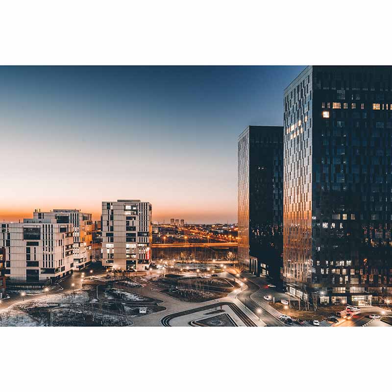 Stain Resistant Photography Wall Mural Wallpaper Urban Landscape Sitting Room Wall Mural