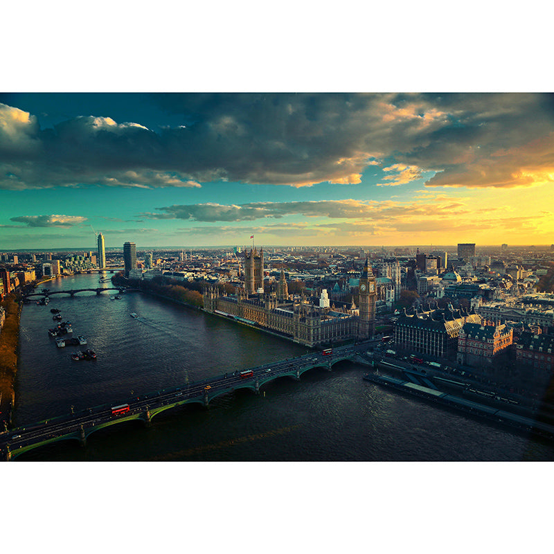 Decorative Photography Mural Wallpaper Urban Landscape Indoor Wall Mural