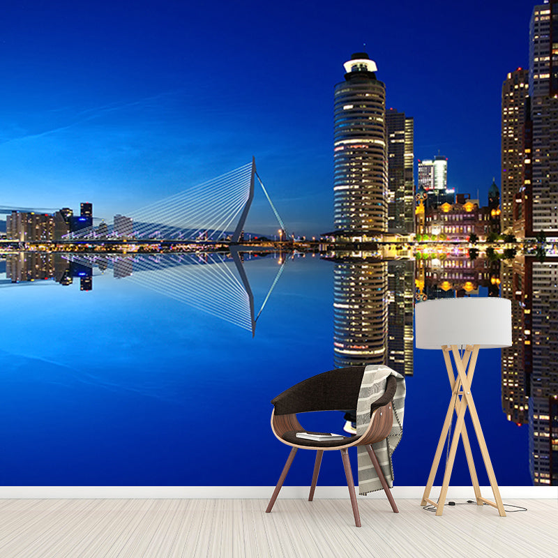 Mural Wallpaper Urban Landscape Photography Environment Friendly Living Room Wall Mural