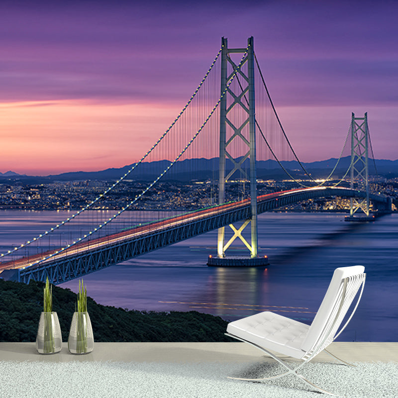 Mural Wallpaper Urban Landscape Photography Environment Friendly Living Room Wall Mural