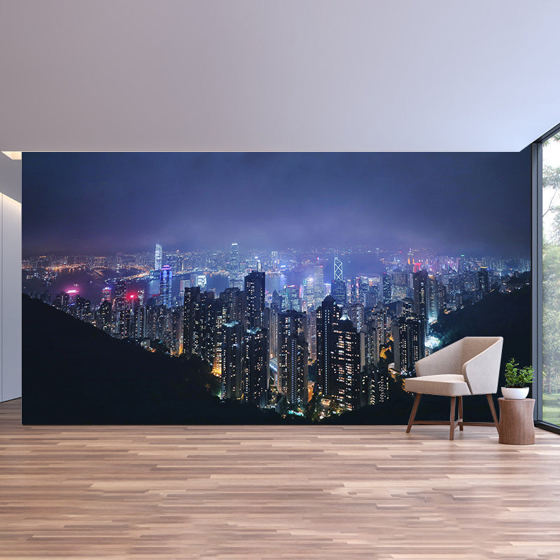 Mural Wallpaper Photography Stain Resistant Urban Landscape Indoor Wall Mural