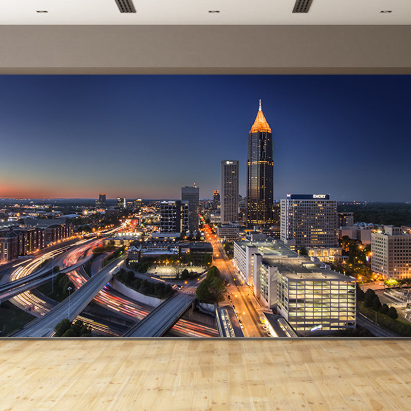 Mural Wallpaper Photography Stain Resistant Urban Landscape Indoor Wall Mural