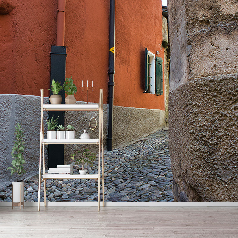 Modern Style Mural Wallpaper Town Scenery Photography Indoor Wall Mural