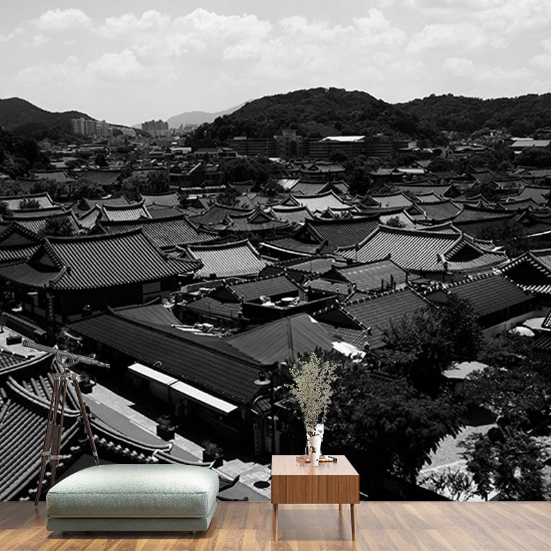 Beautiful Photography Mural Wallpaper Town Scenery Indoor Wall Mural