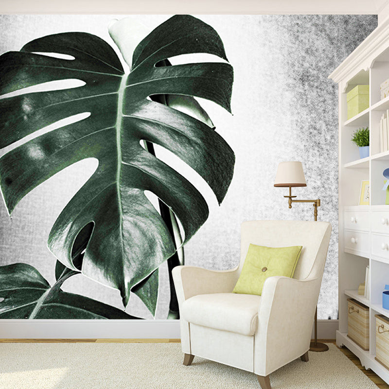 Wall Mural Environment Friendly Wallpaper Monstera Sitting Room Wall Mural
