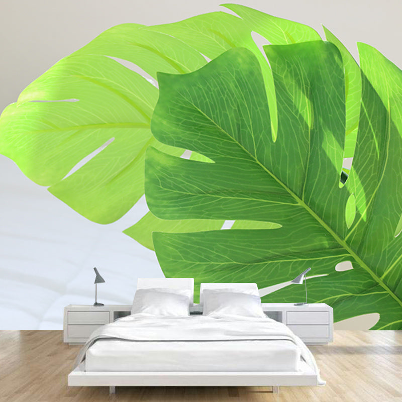 Wall Mural Environment Friendly Wallpaper Monstera Sitting Room Wall Mural