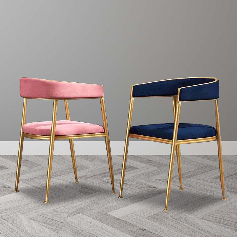 Sillas de comedor con respaldo de caña de diseño escandinavo, silla lateral de comedor de tela para cocina