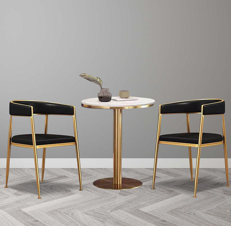 Sillas de comedor con respaldo de caña de diseño escandinavo, silla lateral de comedor de tela para cocina