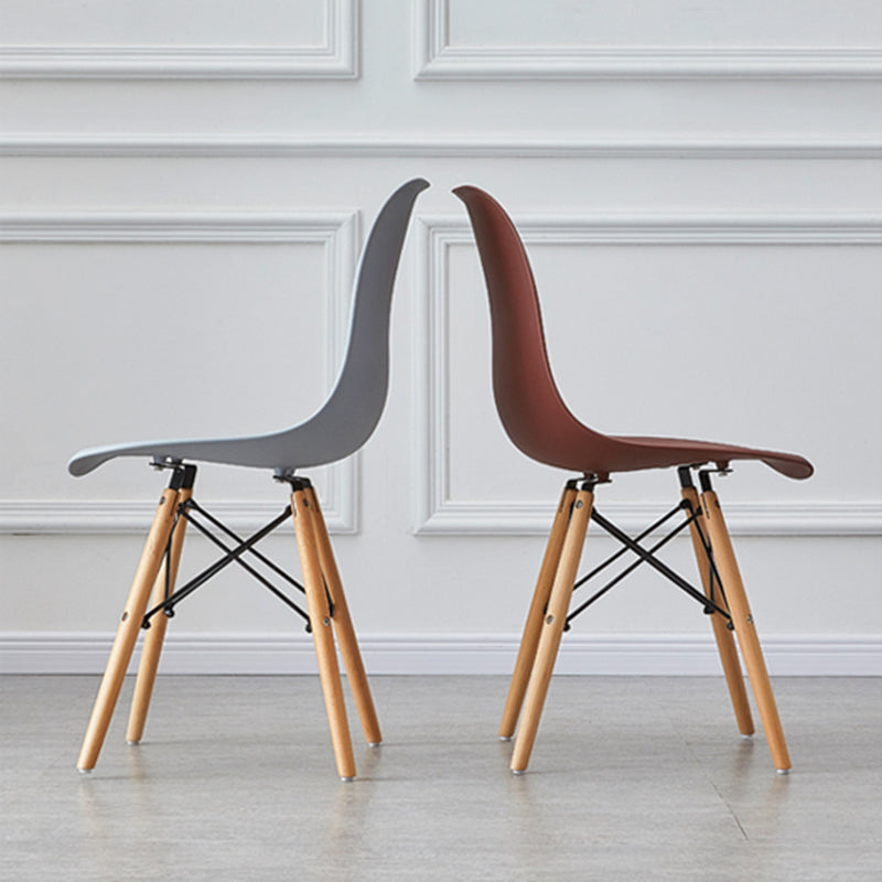Sedia in legno scandinavo interno-outdoor.