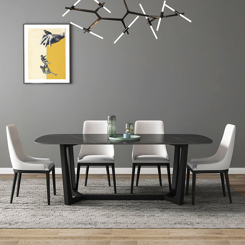 Contemporary 1/2/5/7 Pieces Dining Set Rectangle Dining Table Set