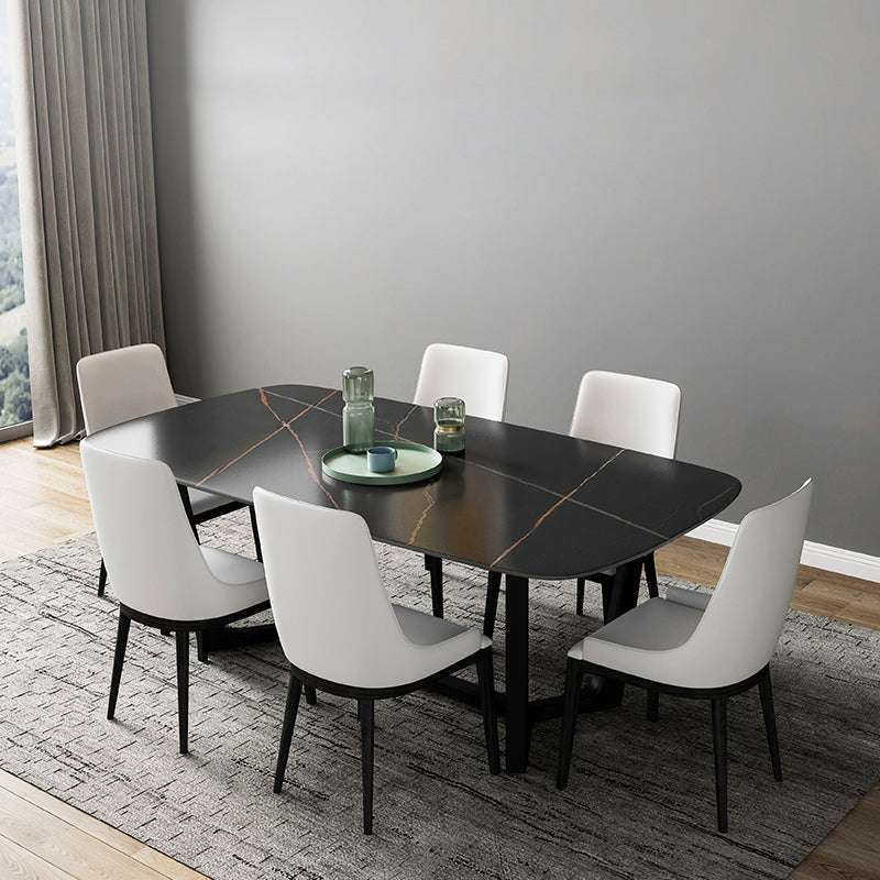 Contemporary 1/2/5/7 Pieces Dining Set Rectangle Dining Table Set