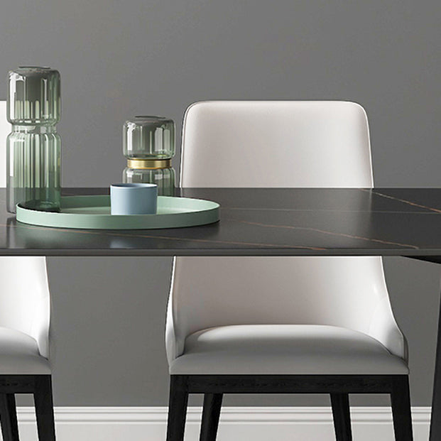 Contemporary 1/2/5/7 Pieces Dining Set Rectangle Dining Table Set