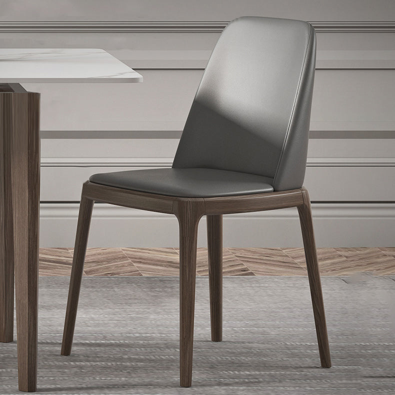 Nordic Extendable 1/4/5/7 Pieces Dining Set Sintered Stone Table with Leather Chairs