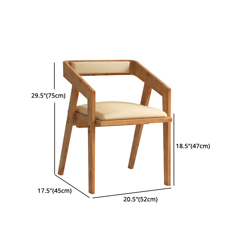 1/2/3/4 Pcs Pine Wood Industrial Dining Set with Rectangle Table Dinette Set