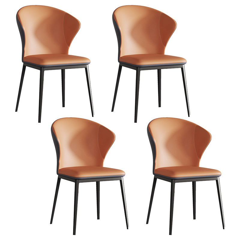 Designer Style 1/4/7 Pieces Dining Set Sintered Stone Dining Table with Leather Chairs