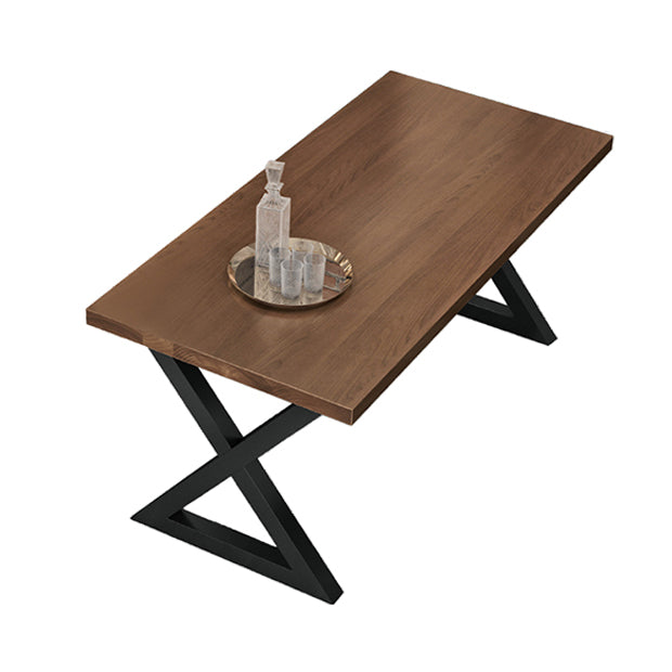 1/3/4/5 Pcs Metal Industrial Dining Set with Rectangle Table Dinette Set with Wooden Bench