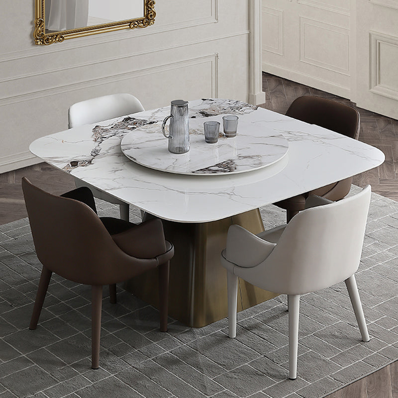 Contemporary 1/2/3/5 Pieces Dining Set Square Dining Table Set