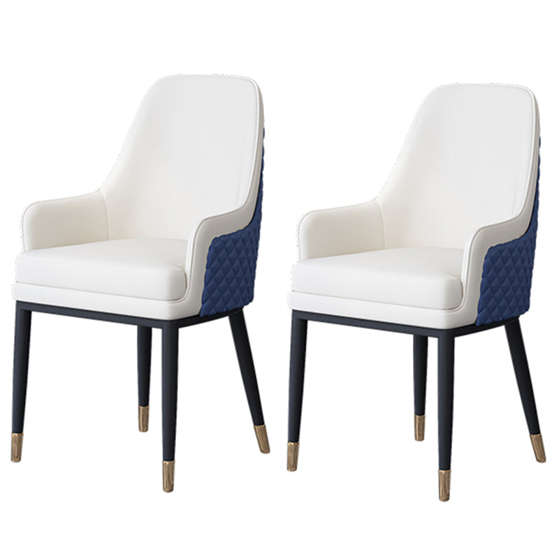 Nordic 1/2/5/7 Pieces Dining Set Sintered Stone Dining Table with Leather Chairs