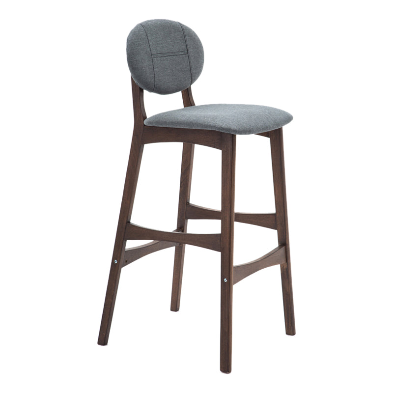 Scandinavia in stile da bar gambe in legno piena per la cucina bar