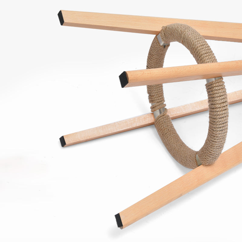 Taburete de bar moderno de madera maciza, reposapiés, respaldo bajo, taburete de mostrador con cojín, 1 pieza
