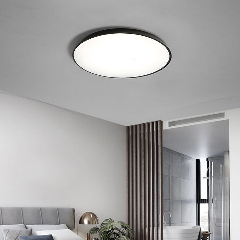 Metalen ronde inbouwplafondlamp Moderne stijl Enkelvoudige inbouwplafondverlichtingsarmaturen