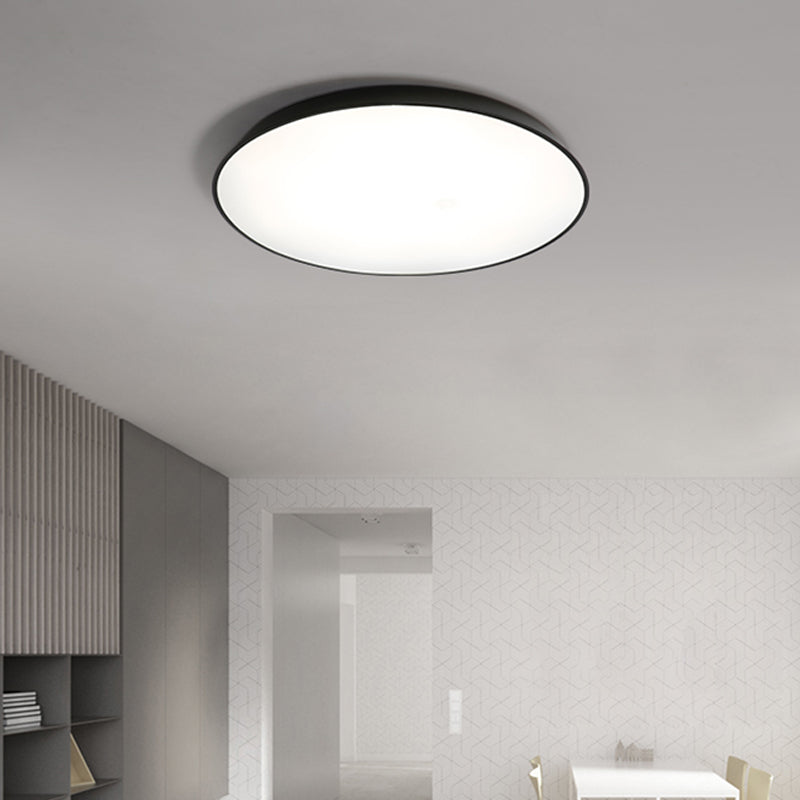 Metalen ronde inbouwplafondlamp Moderne stijl Enkelvoudige inbouwplafondverlichtingsarmaturen
