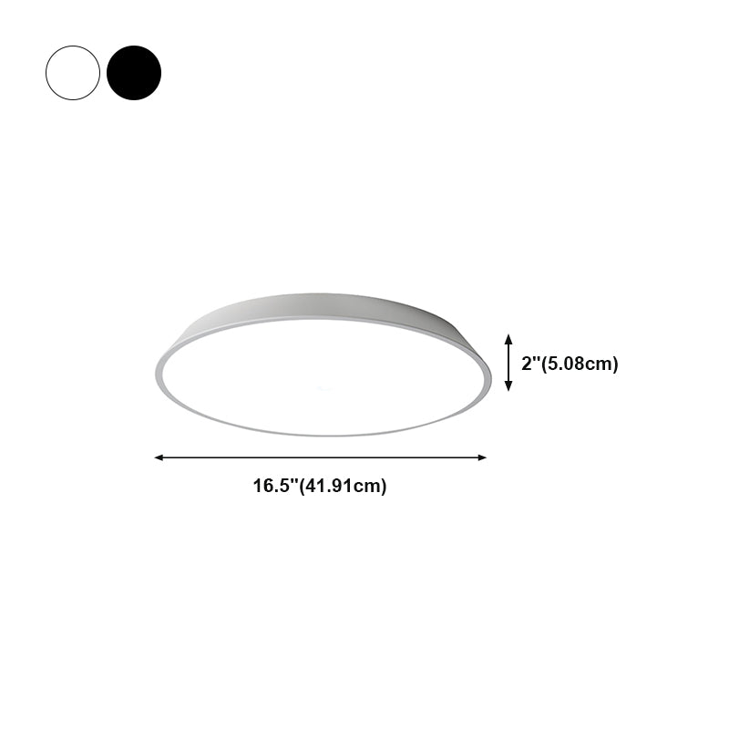 Metalen ronde inbouwplafondlamp Moderne stijl Enkelvoudige inbouwplafondverlichtingsarmaturen
