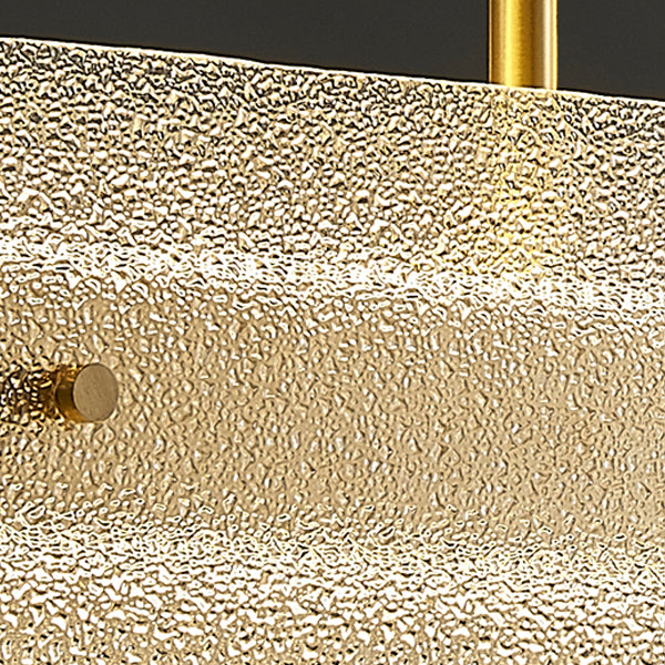 Idea de iluminación de la isla rectangular de estilo contemporáneo Vidretes 1 Light Island Light