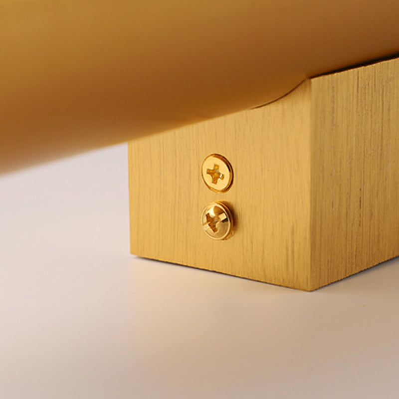 2 Lights Cylinder Wall Mounted Lamps Modern Style Metal Wall Sconces